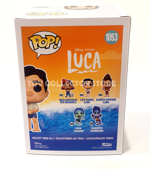Funko Luca Paguro Land 1053 Disney Pixar Luca Paguro as Human Vinyl Figure